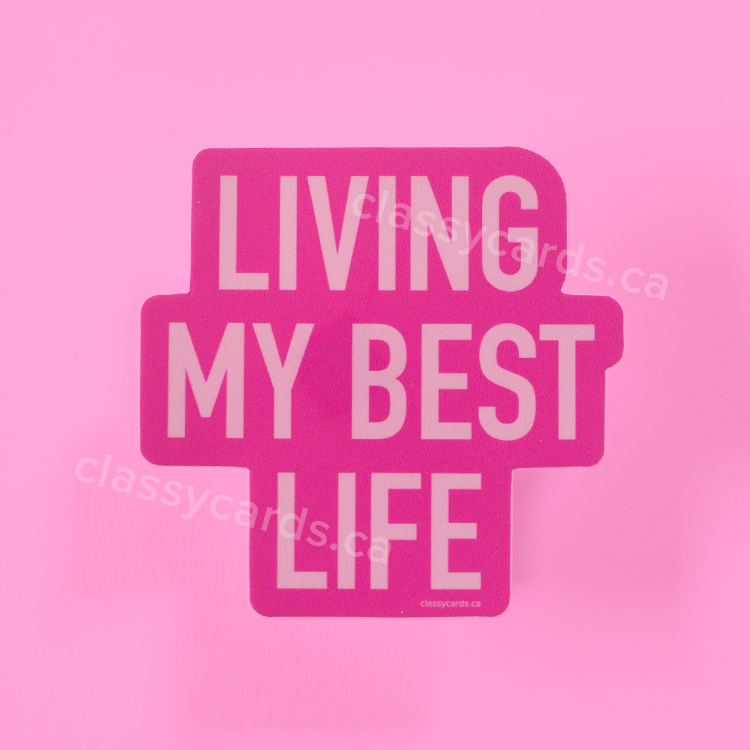 Best Life Sticker