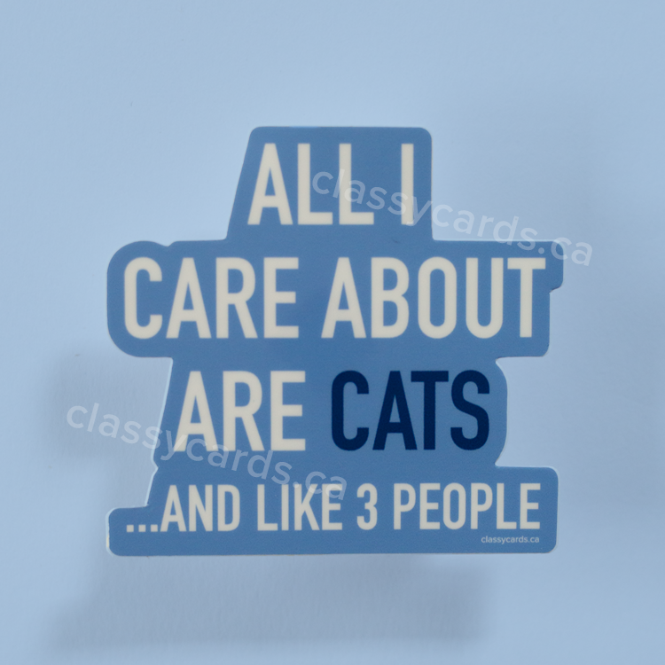 Care Cats Sticker