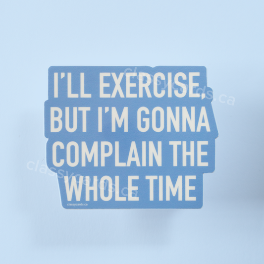 Exercise Sticker