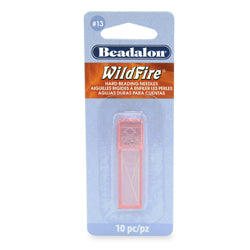 Beadalon WildFire Hard Beadng Needles #13