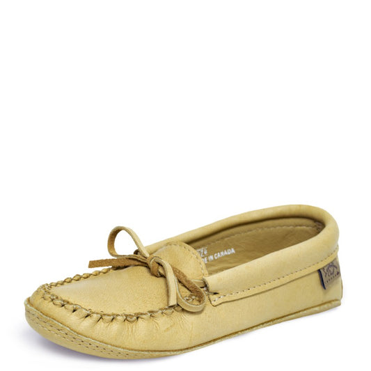 "Laurentian Chief Moccasins, padded sole, Natural” (Men's)