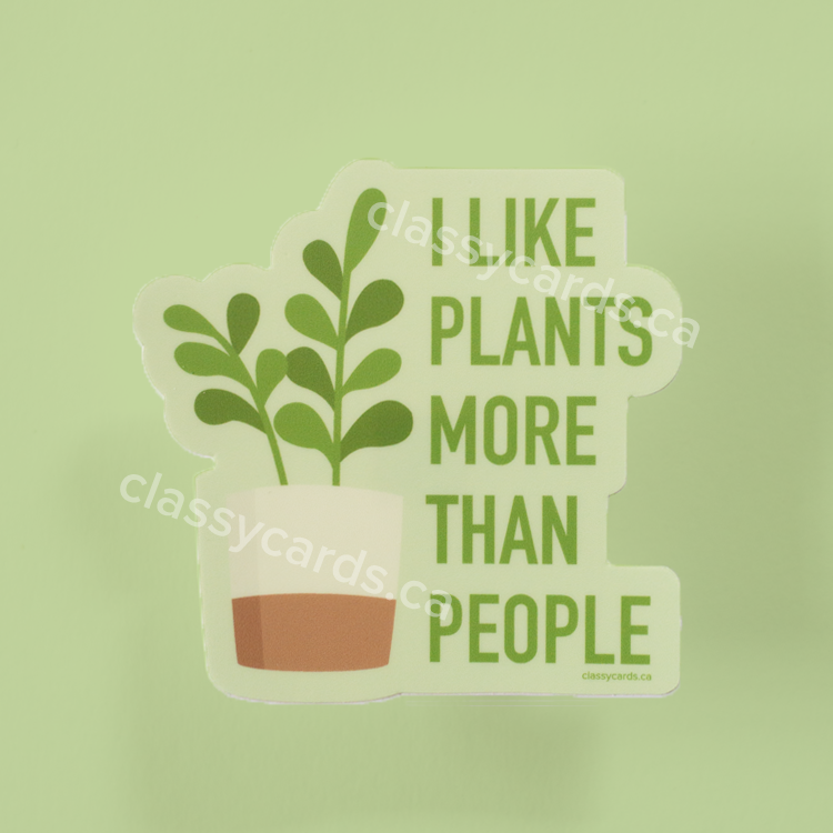 Like Plants Sticker