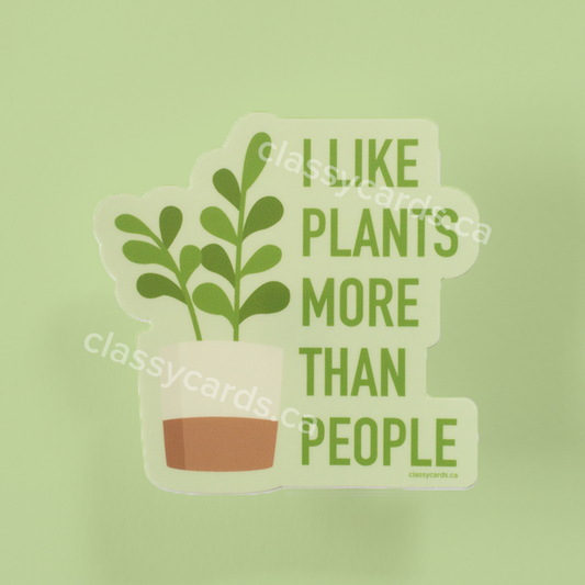 Like Plants Sticker