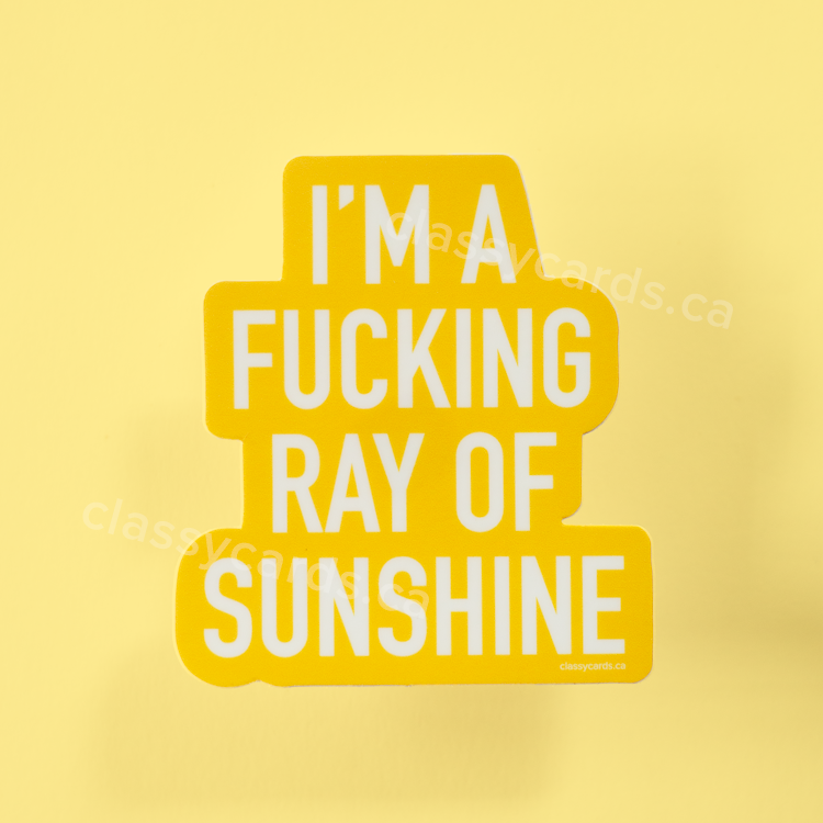 Ray of Sunshine Sticker