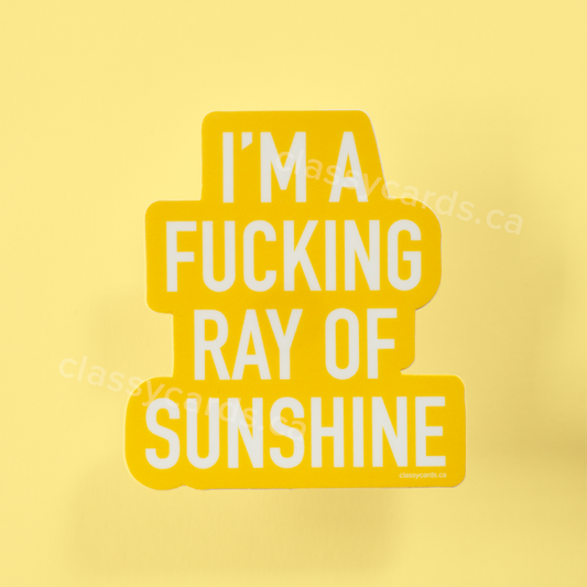 Ray of Sunshine Sticker