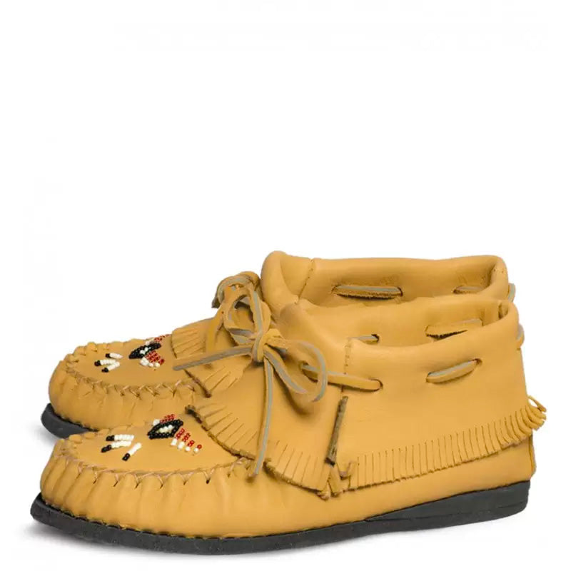 "Laurentian Chief Papoose, beaded, crepe sole" (Women's)