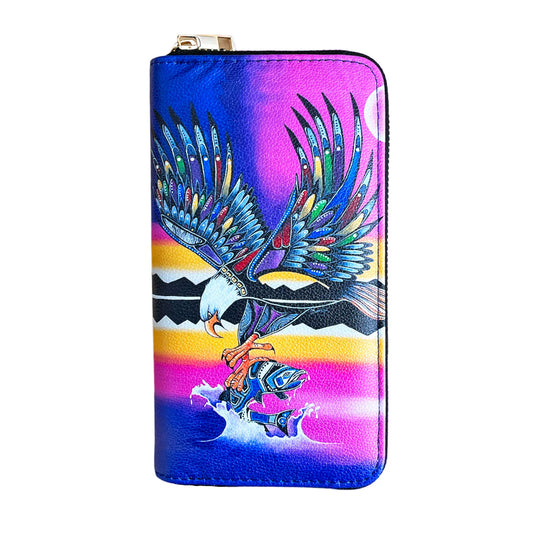 Eagle Zip-Around Wallet