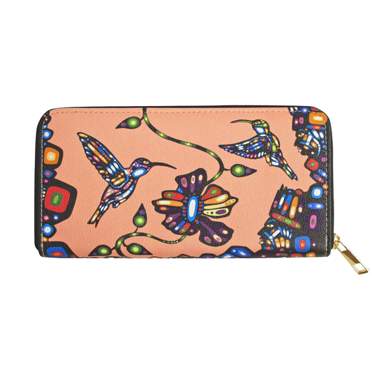 Hummingbird Zip-Around Wallet