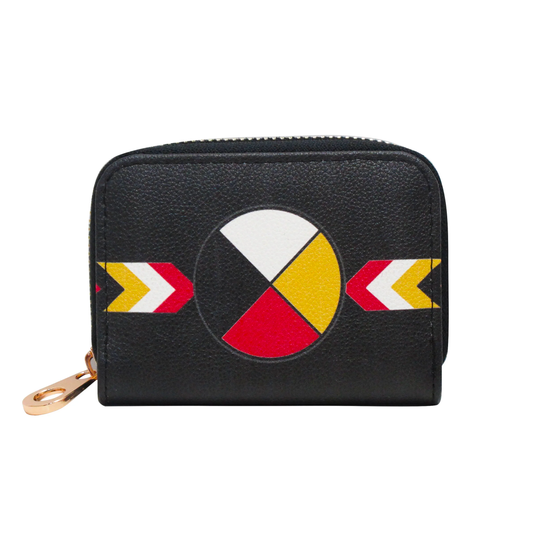 Medicine Wheel Card Wallet