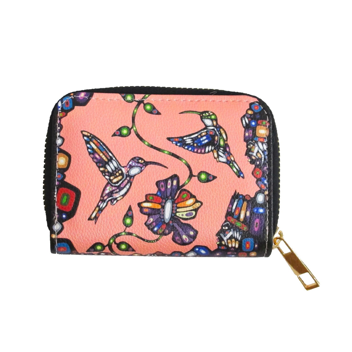 Hummingbird (Pink) Card Wallet